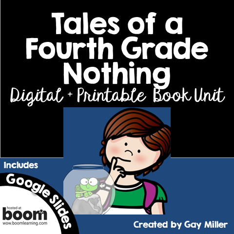 Tales of a Fourth-Grade Nothing Novel Study
