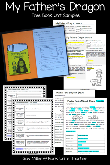 My Father's Dragonteaching ideas. Grab a free vocabulary, comprehension questions, and constructed writing prompts which is great for upper elementary including 3rd, 4th, and 5th graders.