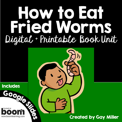 How to Eat Fried Worms Novel Study