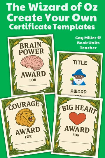 The Wizard of Oz Chapter 16: “The Magic Art of the Great Humbug” Certificates