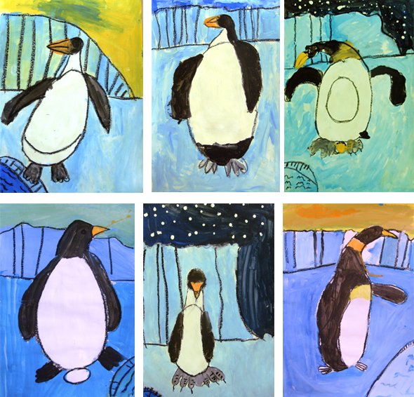 Penguin Drawings
