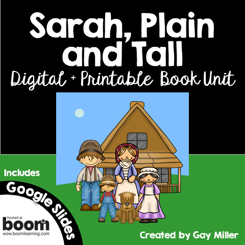 Sarah Plain and Tall Novel Study
