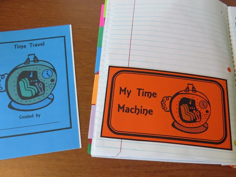 Photo: Time Machine project cover page