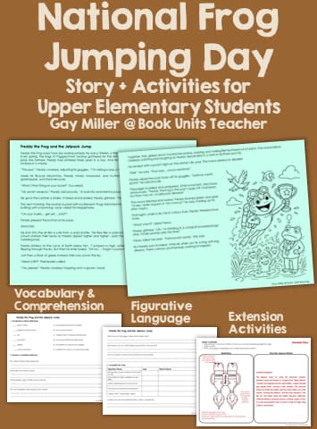 Frog Jumping Day Figurative Language Activities