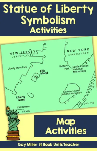 Statue of Liberty Symbolism Activities for Upper Elementary Students