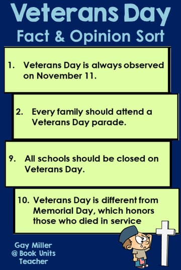 Fact vs Opinion Sort