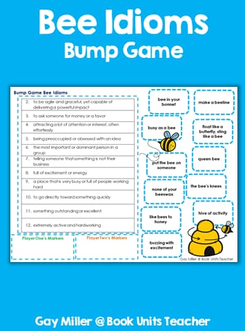 World Bee Day Idiom Bump Game