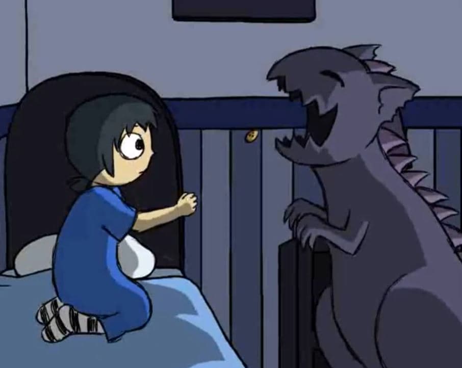 Animated Short Film The Monster Under my Bed