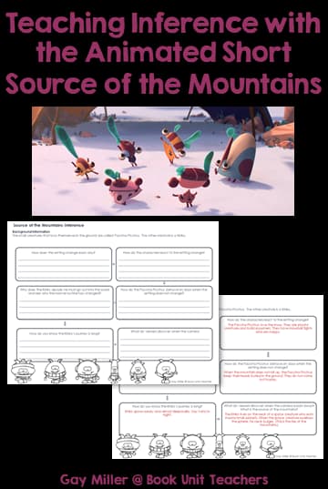 Teaching Inference with the Animated Short Source of the Mountains