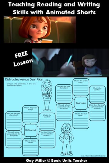 Teach Comparing with Animated Shorts with Distracted and Dear Alice