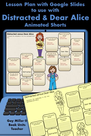 Teach Comparing with Animated Shorts with Distracted and Dear Alice