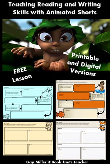 Teach Theme Writing with Animated Short The Catch