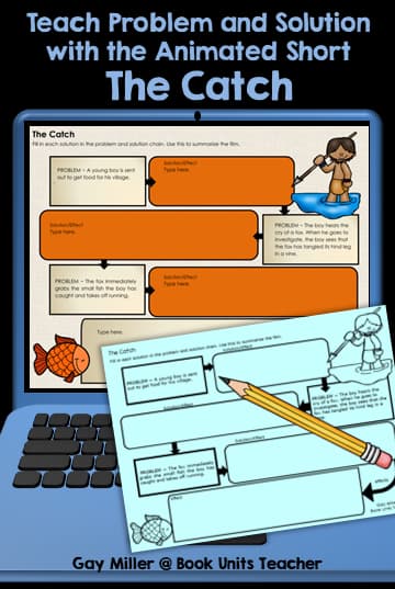 Teach Theme Writing with Animated Short The Catch