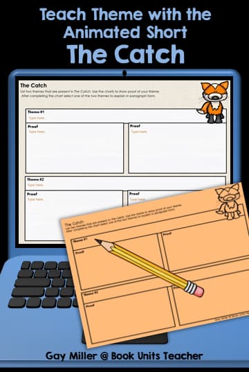 Teach Theme Writing with Animated Short The Catch