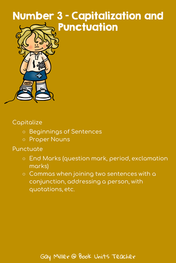 Great blog post with printables to guide students through writing narratives.