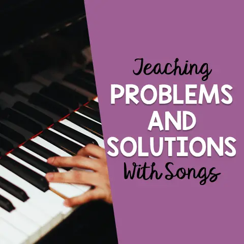 Teaching Problem and Solution with Songs
