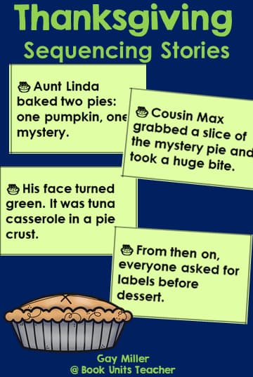 Thanksgiving Activities for Upper Elementary Students