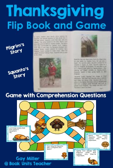 Thanksgiving Activities for Upper Elementary Students