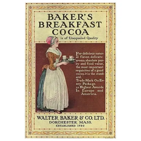 Baker's Chocolate Ad