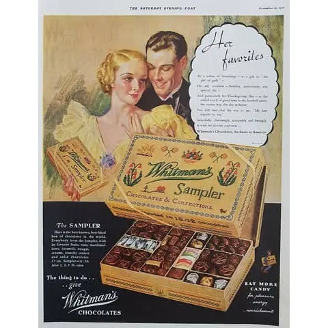 Whitman Sampler Ad