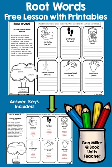 Teaching Root Words