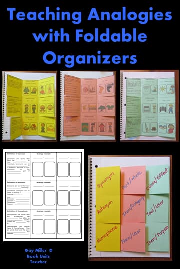 Teaching Analogies with Foldable Organizers