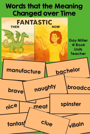 Vocabulary Words Time Changed the Meanings