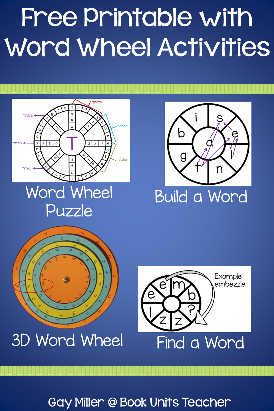 Word Wheel Activities