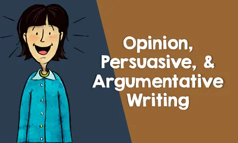Opinion vs. Persuasive vs. Argumentative: Same Topic, Three Levels