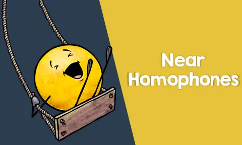 Near Homophones Word Pairs Teaching Ideas
