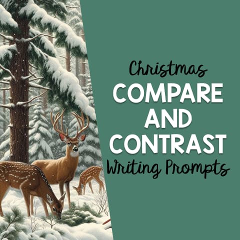Christmas Compare and Contrast Writing Prompts