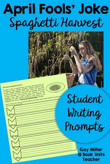 April Fools Student Writing Prompts The Spaghetti Harvest (1957)
