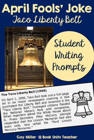 April Fools Student Writing Prompts The Taco Liberty Bell (1996)