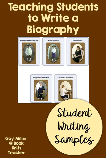 Teaching Students to Write a Biography - Lesson with Free Student Outline